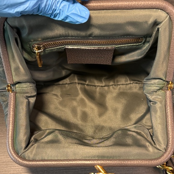 Marc Jacobs Kisslock Quilted Chain Strap Shoulder Bag - Picture 9 of 16